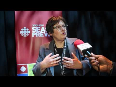 Chat w Susan Marjetti at the CBC 2017-18 Programming Lineup Announcement