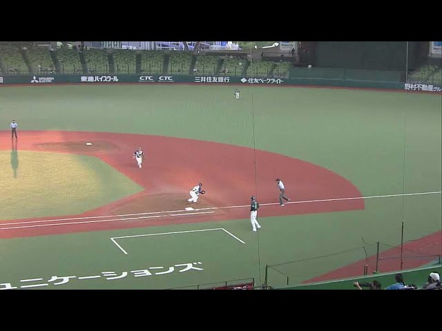 【ファーム】鋭い打球に反応!! ライオンズ・渡部のファインプレー!! 2021/7/20 L-S(ファーム)