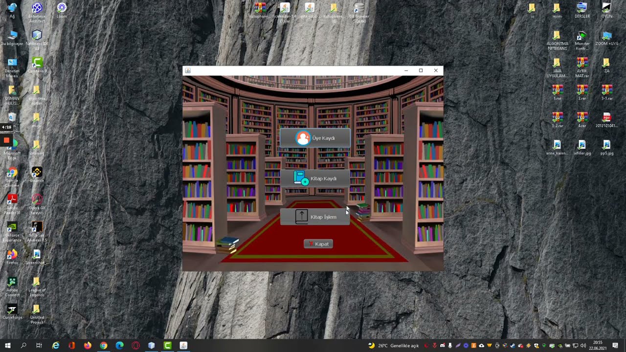 Kütüphane Yönetim Sistemi