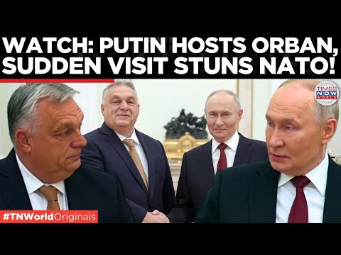 'NO EXTERNAL PRESSURE', Putin Hosts Viktor Orban At Kremlin, NATO Stunned!