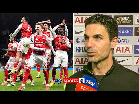 Mikel Arteta's FULL post-match interview as Arsenal thump Spurs 4-1 | "Nobody can explain it" 🔥