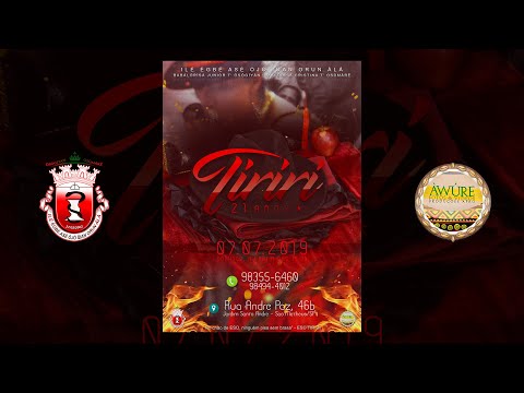 Chamada 21 anos de Esu Tiriri - 07.07.2019