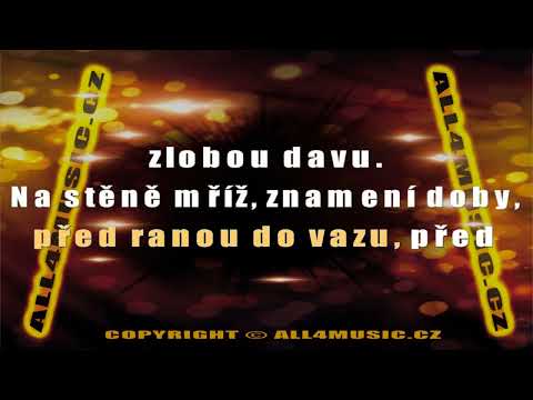 KJ1517 KRYL KAREL-Znamení doby (Karaoke verze)