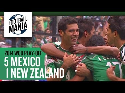 Mexico 5x1 New Zealand - 2014 WCQ Play-off - HIGHLIGHTS
