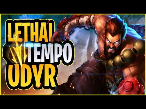 THIS IS WHY LETHAL TEMPO UDYR IS #1 TIGER STANCE BUILD!?! TIGER STANCE UDYR JUNGLE!