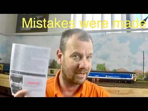 Model Trains 131 - Heljan Class 50 fitting sound and lights part 2 including Errors and mistakes