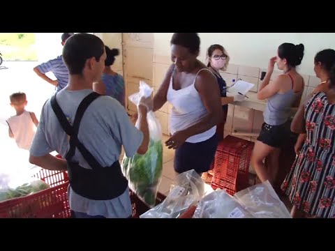 Com o isolamento algumas famílias sofrem com a falta de alimento