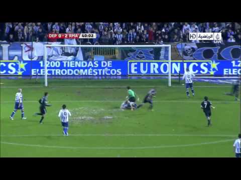 Guti amazing assist Benzema goal HD