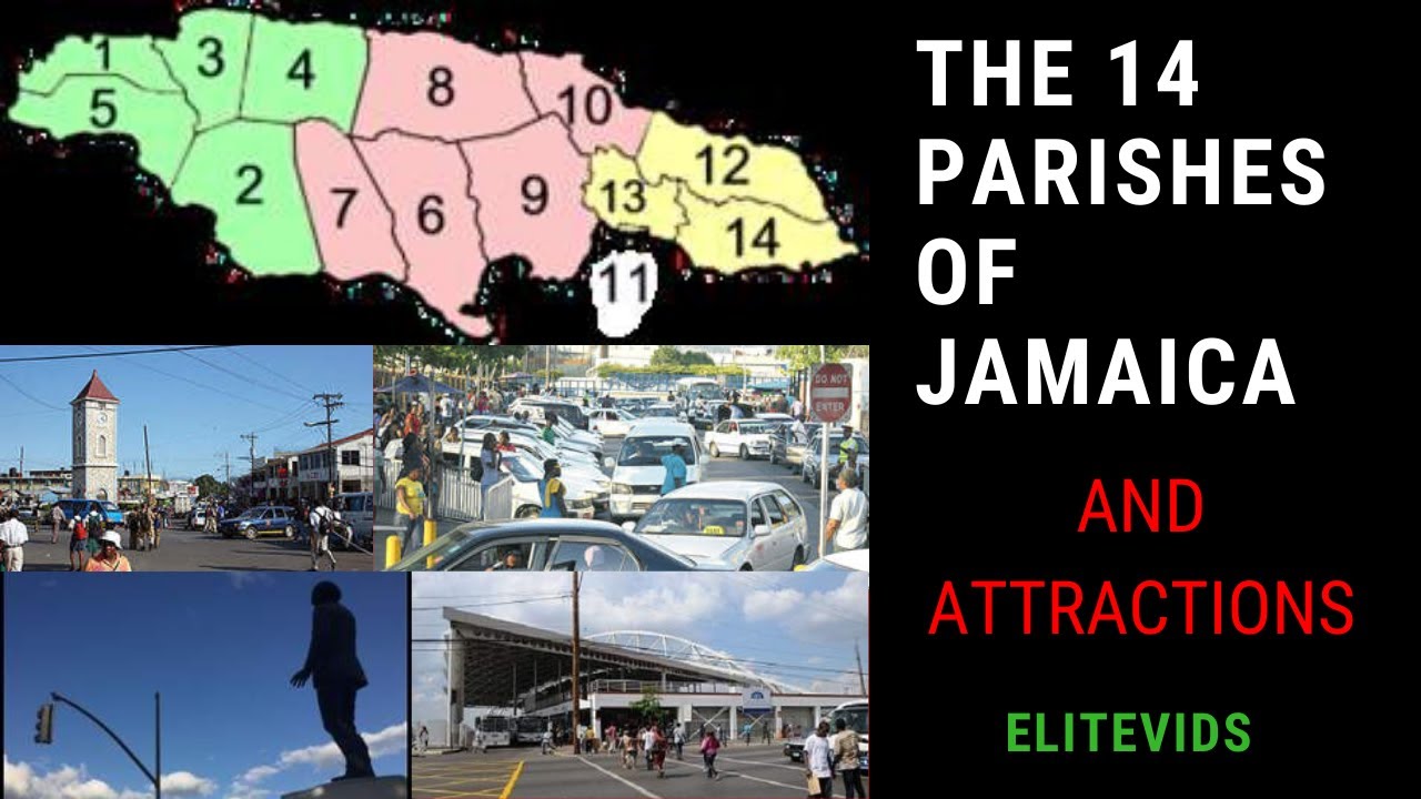 What are the main economic activities in the parishes of Jamaica?