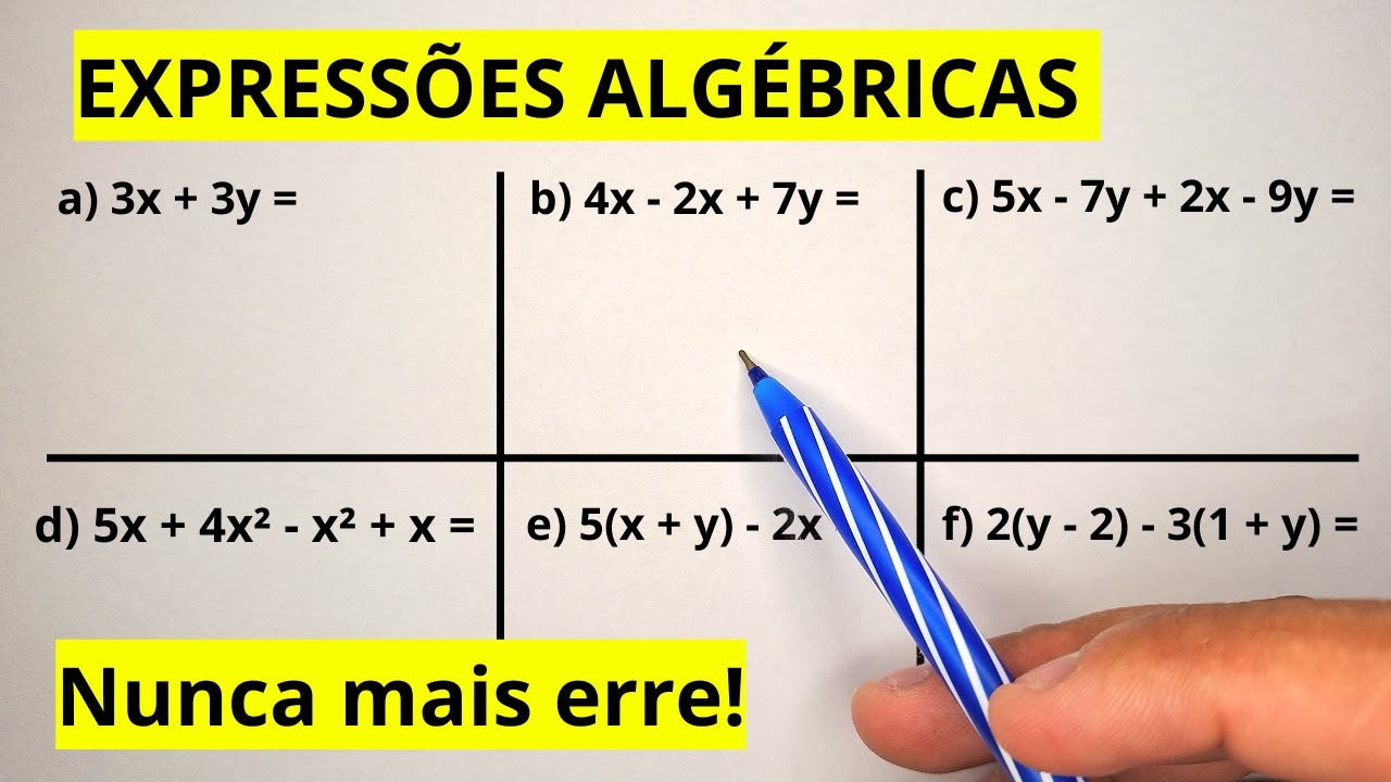 Algebraic Expressions: Learn Quickly and Easily