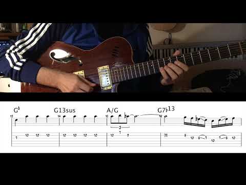 Dolphin Dance - Freddie Hubbard solo transcribed for guitar