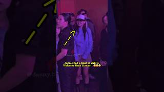 Download lagu Jennie joined in supporting her seniors at 2NE1's comeback concert! #jennie #blackpink #2ne1 mp3