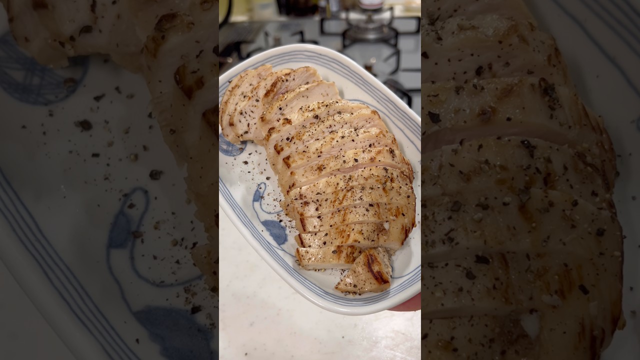 30kg痩せた男が食べている"ブライン低温調理鶏ハム"の作り方を紹介します！#shorts #short