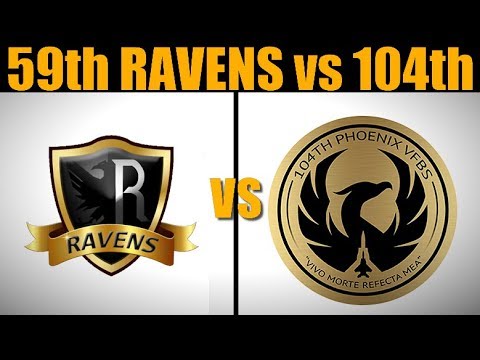 59th vs 104th SATAL 2nd Round | DCS WORLD