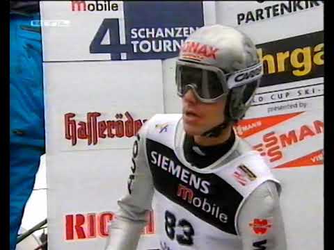 Sven Hannawald - 120,5m - Ga-Pa 31.12.2002 K115 - Ski Jumping - Qualifications - Training - Winner