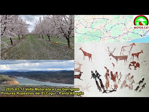 Volta a Les Garrigues. Pintures Rupestres Cogul i Pantà Albagés