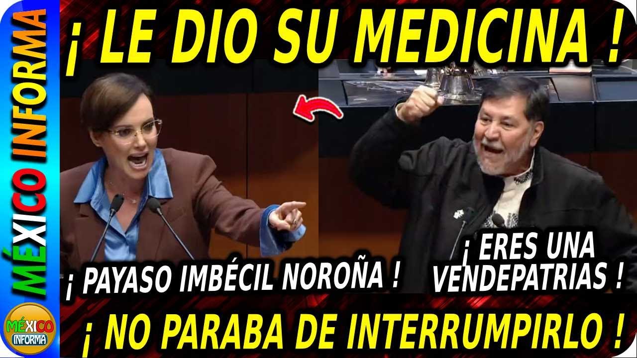 PASÓ AHORITA: NOROÑA LE R3VENTÓ EL H0CIC0 A LA L0CA DE LA TÉLLEZ.SACÓ SU MEGÁFONO PARA INTERRUMPIRL0