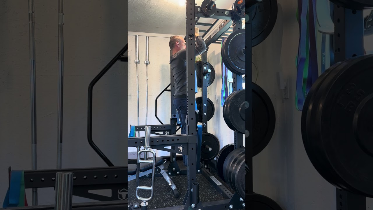 1. Band Assisted Chin-Up (Side View)