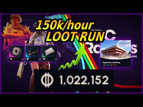 150k/hour Solo Loot Run FARM Coins FAST  l   ARC Raiders