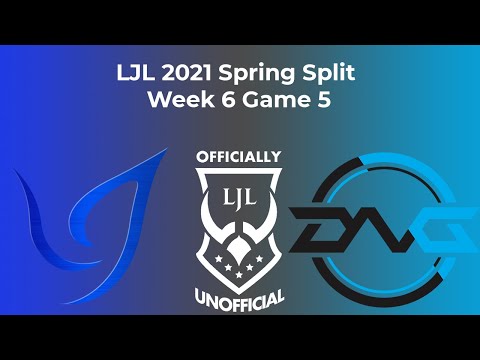 [EN] LJL Spring 2021 - Week 6 Game 5 Crest Gaming Act Vs DetonatioN FocusMe