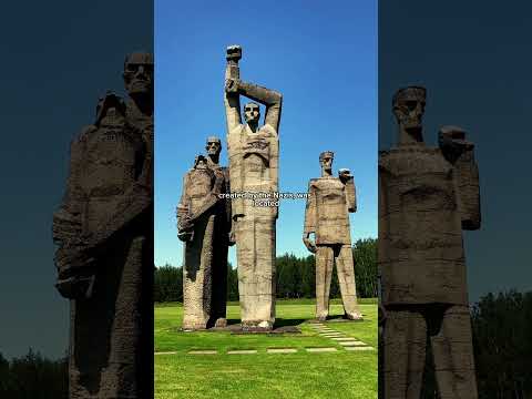 Salaspils memoriāls in Latvia 🇱🇻 #shorts