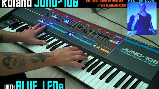 Analog Monsters - Roland Juno-106 with Blue LED's!!.