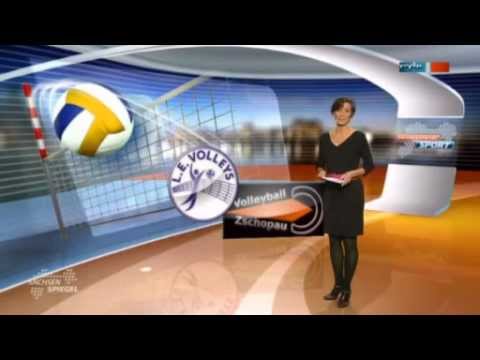 TSV Zschopau VS. L.E. Volleys - Beitrag im MDR Sachsen Spiegel