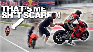 Riding an Actual KTM Moto2 Bike Blew My Mind on the RedBull Ring!