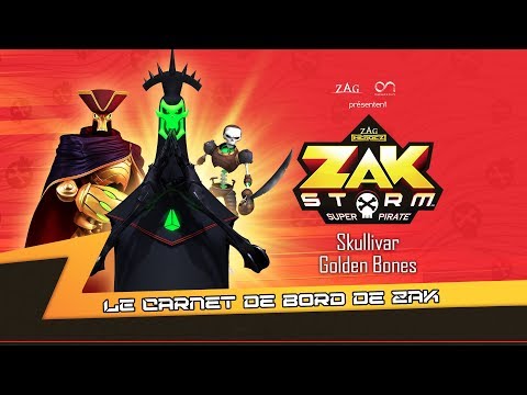 ZAK STORM ⚔️ SKULLIVAR [WEBISODE] ⚡️ Le carnet de bord de Zak