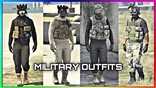 Top 4 Male Military Outfits To Make In GTA 5 Online (No Transfer) (GTA Online)