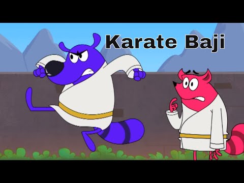 Karate Baji Ep 13 Pyaar Mohabbat Happy Lucky Indian Cartoon Show KidZ