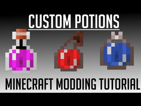 Harry Talks - Potions - Minecraft Modding Tutorial 1.12/1.13 - Episode 40