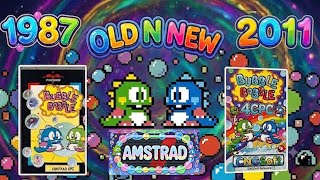 Bubble Bobble Old & New - Amstrad CPC 