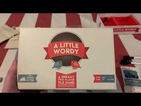 A Little Wordy Game Tutorial and Review