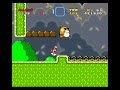 Super Mario World Custom Level Mega Mole Garden