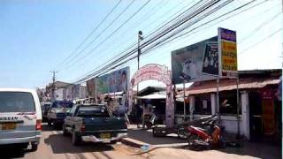 preview picture of video 'Going to That Luang Market in Vientiane Laos 02'