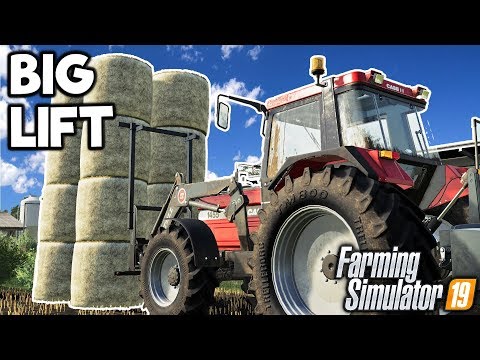 THE BIG LIFT - Let's Play Farming Simulator 19 | Episode 50
