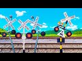 Mass Produced Railroad Crossing