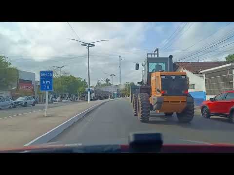 Viagem na BR135 Maranhão Passando pela Cidade de Santa Rita 