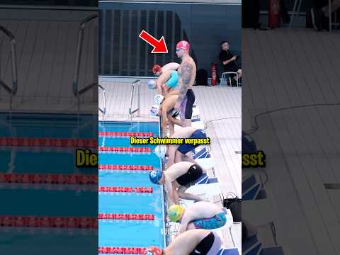 This swimmer is CRAZY! 😳