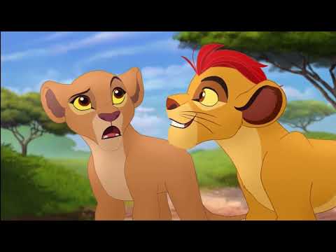 The Lion Guard Return Of The Roar - Kiara, Tiifu And Zuri And Bunga Shares The News Scene [HD]