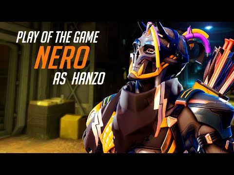 NERO is SHOWING HIS HANZO SKILL - POTG! [ OVERWATCH 2 SEASON 3 TOP 500 ]