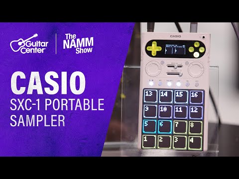 NEW Casio SXC-1 Portable Standalone Sampler Overview and Demo | NAMM 2026