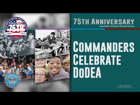 Commanders Celebrate DoDEA: U.S. Army Europe and Africa