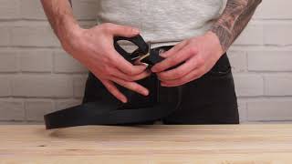 Ремінь чоловічий Grande Pelle 11058 синій