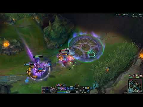 Nasus ADC bot ap Darkharvest burn build 13/3/16