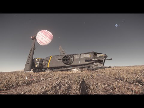 Drake Corsair - Daymar flight test [Star Citizen Alpha 3.17.4]