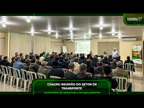 Informativo Coagru - Coagru realiza reunião com Departamento de Transportes