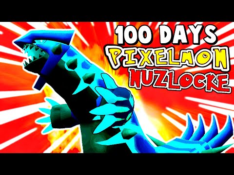 We Survived 100 Days In Minecraft Pixelmon Nuzlocke
