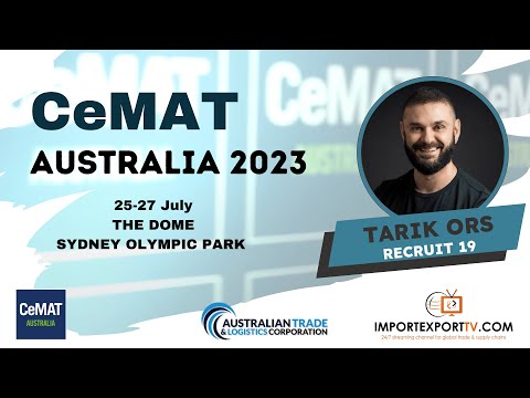 Tarik Ors at CEMAT Australia 2023